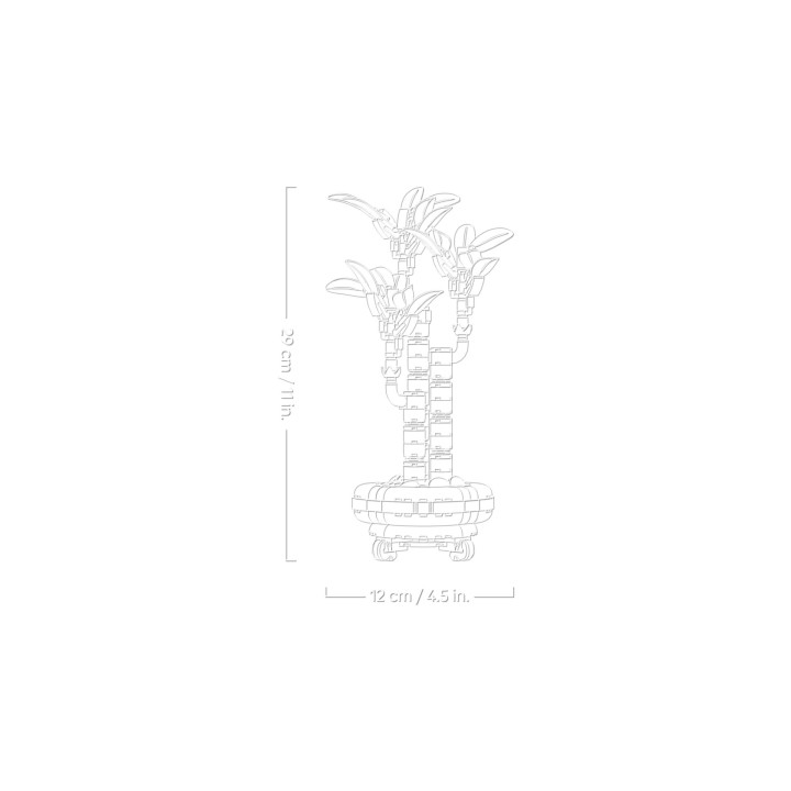 LEGO Botanicals 10344 - Glücks-Bambus